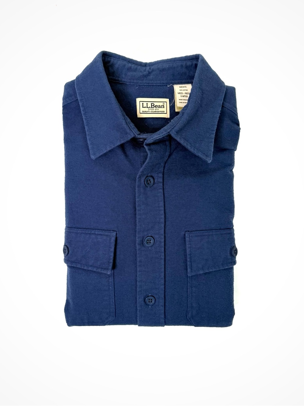 Vintage L.L. Bean Flannel Chamois Shirt | M